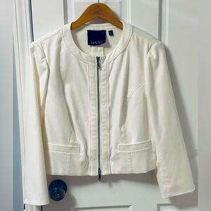 Carlisle white jacket, size 12 In excellent condition!
